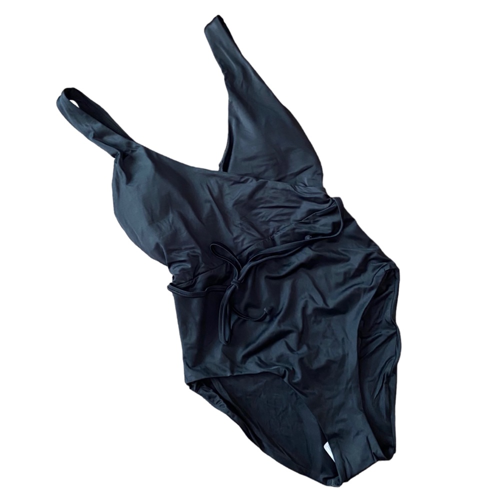NWT Andie The Belmar One Piece Swimsuit Black Small